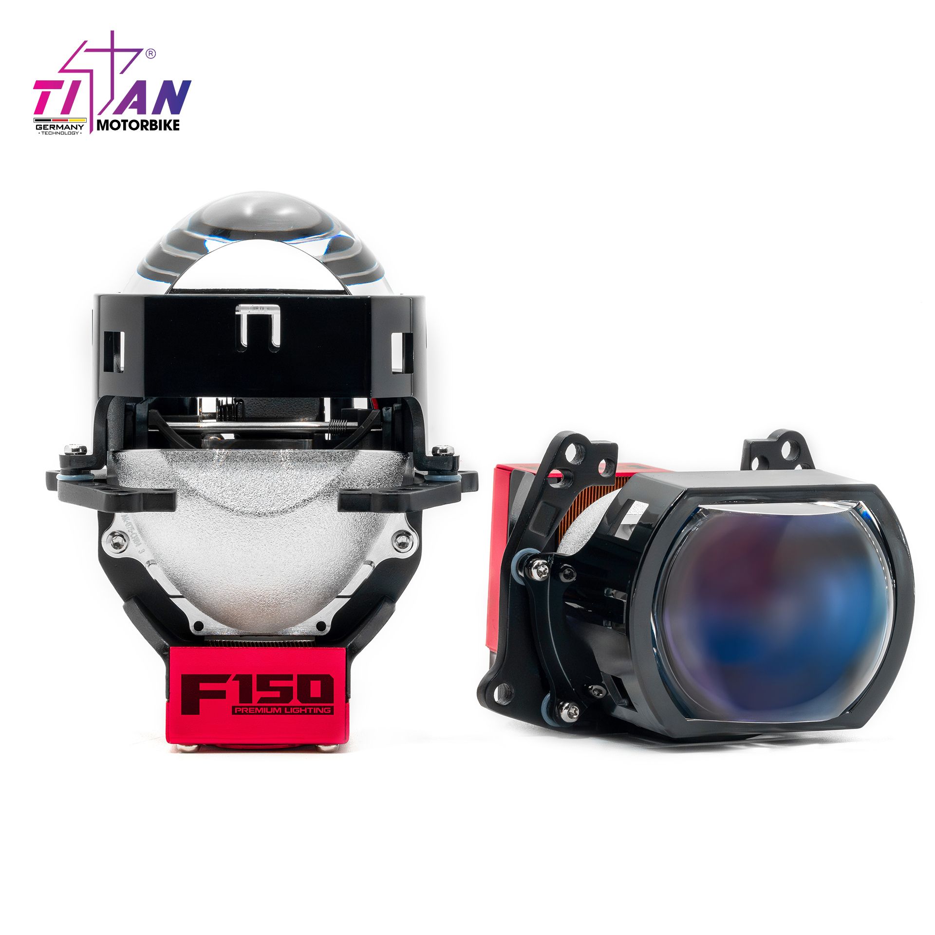 BI LED TITAN MOTO F150 SQUARE BI LED TITAN MOTO F150 SQUARE
